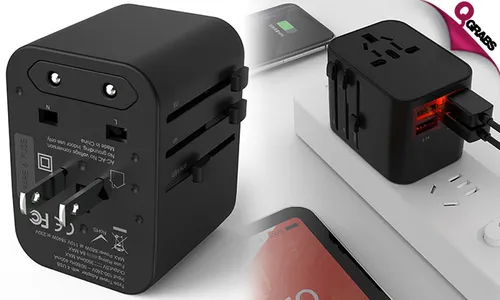 Travel Adaptor with 4 USB Ports!